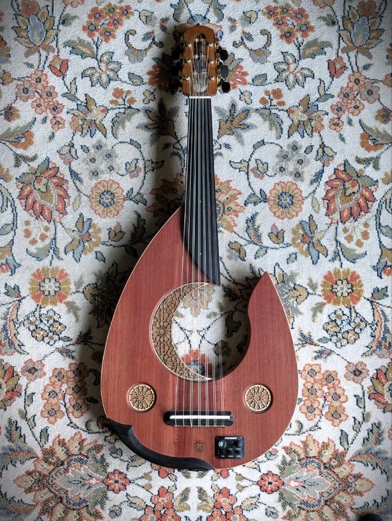 Oud moon: lunar electric oud made in France, Ophalen of Verzenden