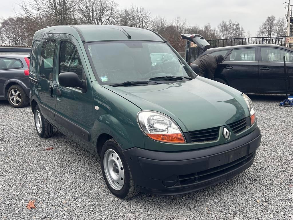 Renault kangoo 1.5 diesel km 177.000 bj 2007, Autos, Achat, Entreprise, Noir, Radio