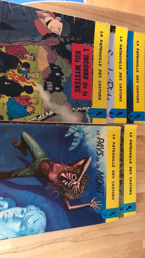 De beverpatrouille, Boeken, Meerdere comics, Gelezen