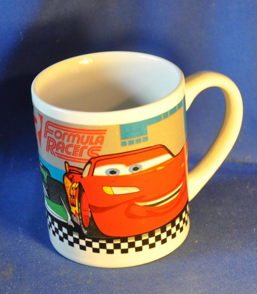 mug disney pixar cars formula racers, Verzamelen, Ophalen of Verzenden, Overige figuren, Nieuw, Overige typen