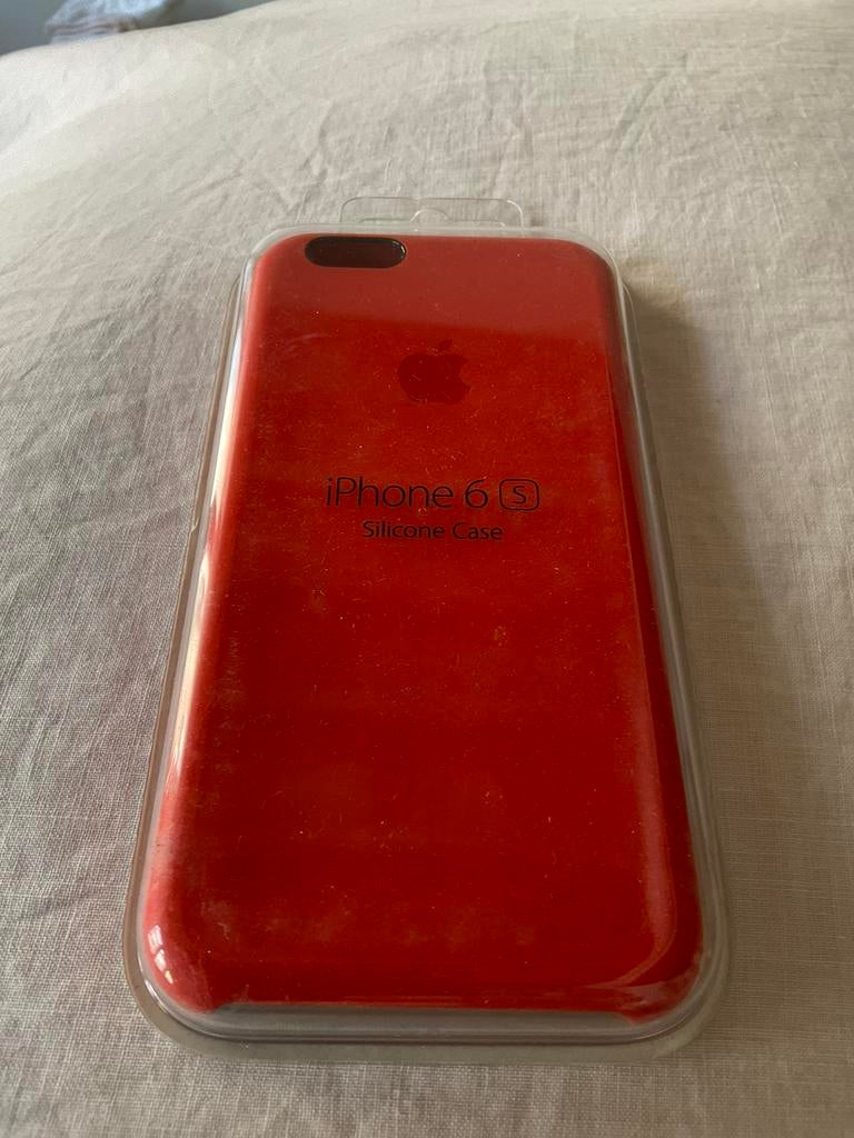 iPhone 6/6S Silicone case orange, Télécoms, Téléphonie mobile | Housses, Coques & Façades | Apple iPhone, iPhone 6S