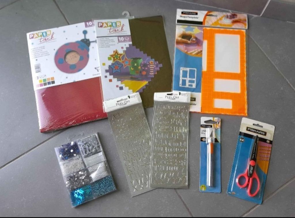 Articles de Scrapbooking (NEUFS), Hobby & Loisirs créatifs, Enlèvement ou Envoi, Neuf