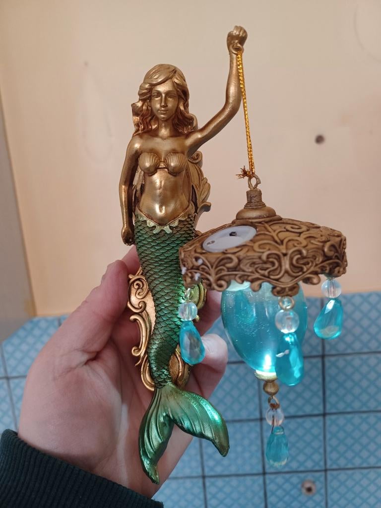 Wandlamp zeemeermin met licht, Enlèvement ou Envoi, Neuf