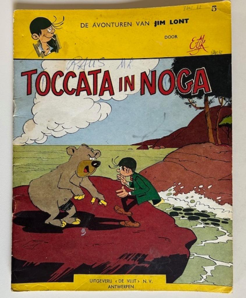 JIM LONT 5 TOCCATA IN NOGA - ERIK, Boeken, Gelezen, Verzenden, Eén stripboek, Erik
