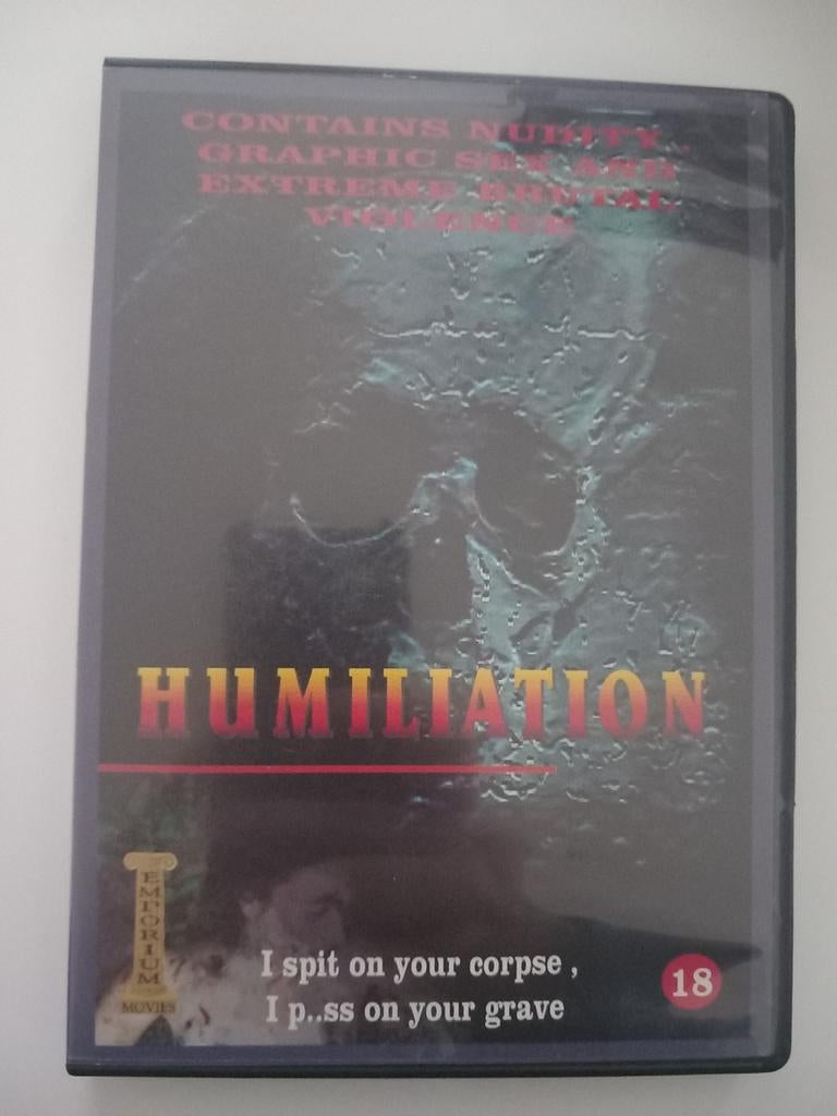 Dvd Humiliation (Horrorfilm) ZELDZAAM, Ophalen of Verzenden