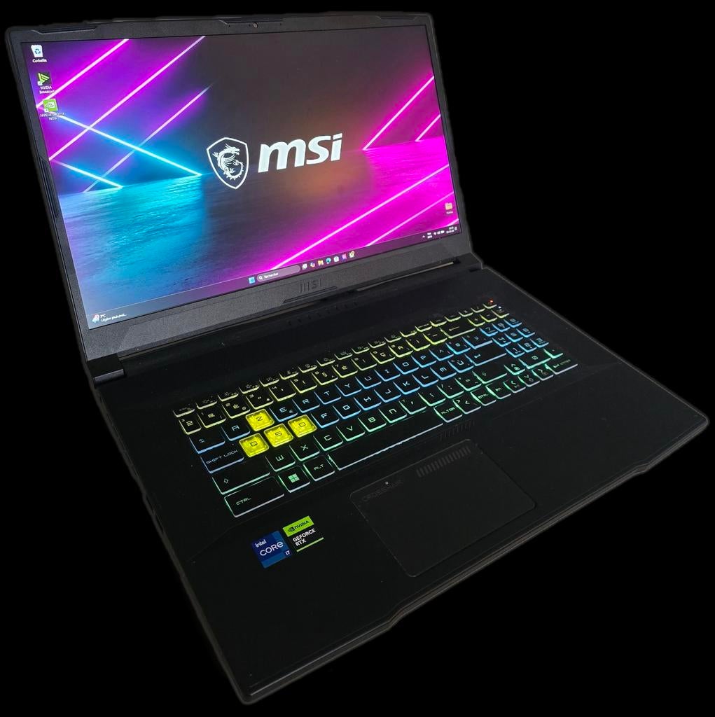 Msi Crosshair 17 c12 RTX 4070 Intel Core i7, Ophalen, MSI, Zo goed als nieuw, Gaming