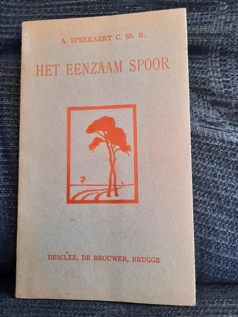 A. Speekaert C. SS. R. Het eenzaam spoor 1943 1ste druk, Ophalen of Verzenden, Albert Speekaert