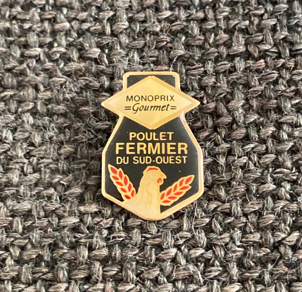 PIN - MONOPRIX - GOURMET - POULET - KIP, Envoi, Utilisé, Autres sujets/thèmes, Insigne ou Pin's