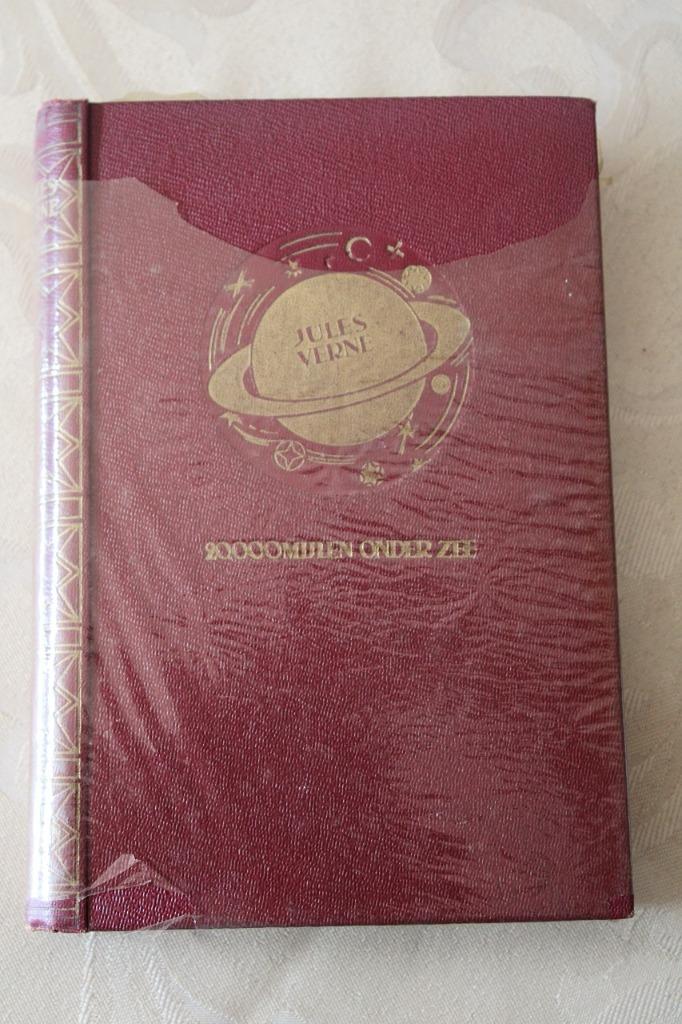 Oud boek - Jules Verne - 20000 mijlen onder zee, Livres, Aventure & Action, Enlèvement ou Envoi, Utilisé, Jules Verne