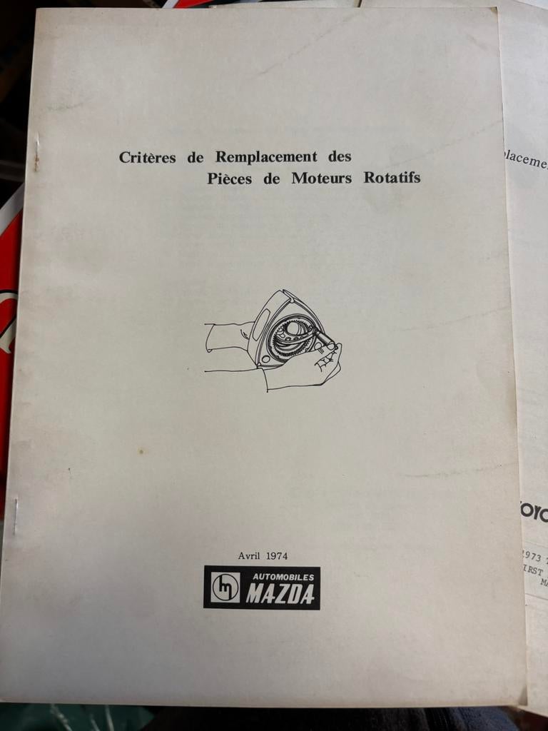 Mazda Rotary informatie uitgave 1974, Auto diversen, Ophalen of Verzenden