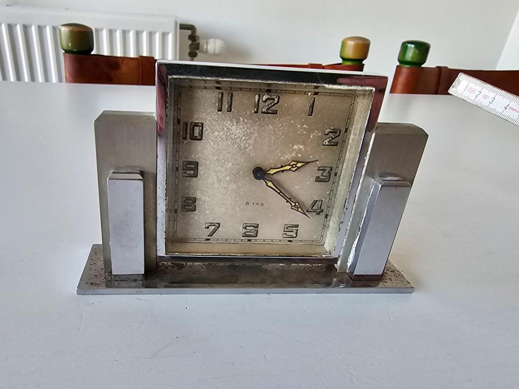 Art deco klokje made in germany, Ophalen of Verzenden