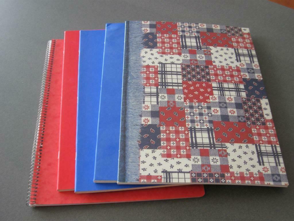 5  nieuwe schriften lang geruit, Diversen, Ophalen, Nieuw
