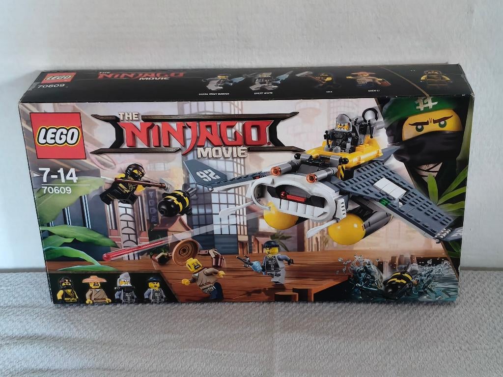Lego Ninjago 70609 De Manta Ray-bommenwerper, Ophalen of Verzenden, Gebruikt, Lego