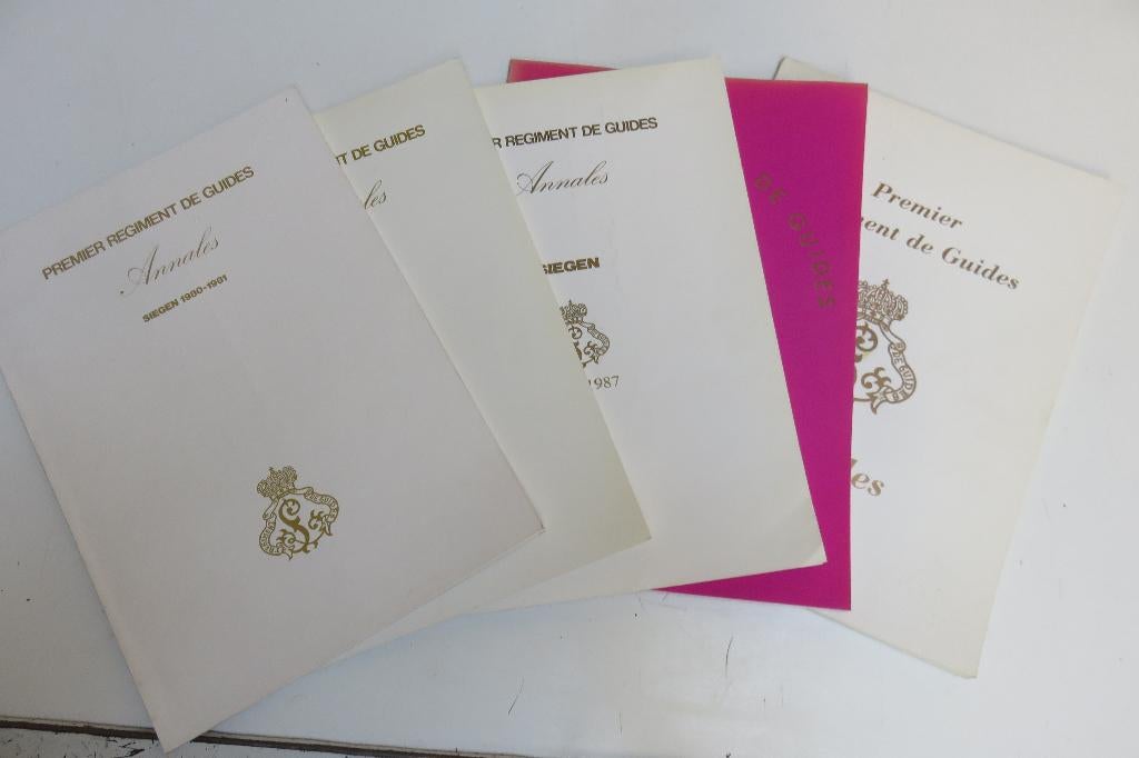 Annales 1ier Régiment des Guides, Collections, Objets militaires | Général, Enlèvement ou Envoi, Armée de terre, Livre ou Revue