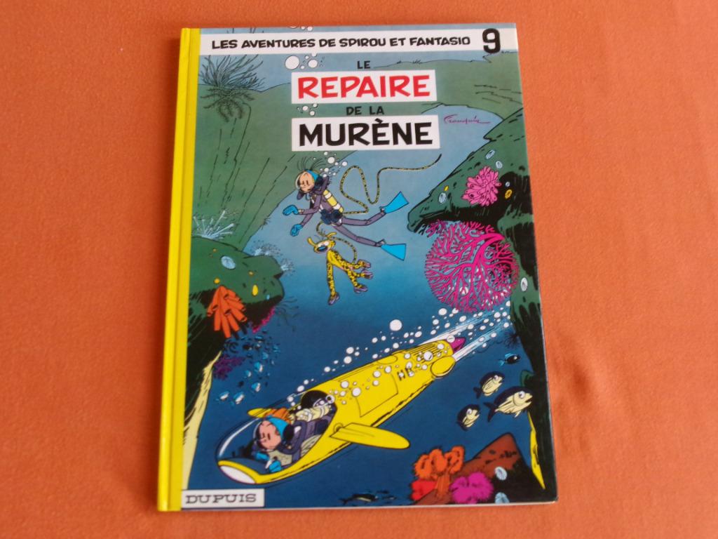 LE REPAIRE DE LA MURENE - SPIROU ET FANTASIO - N 9, Livres, BD, Utilisé, Une BD, Enlèvement ou Envoi