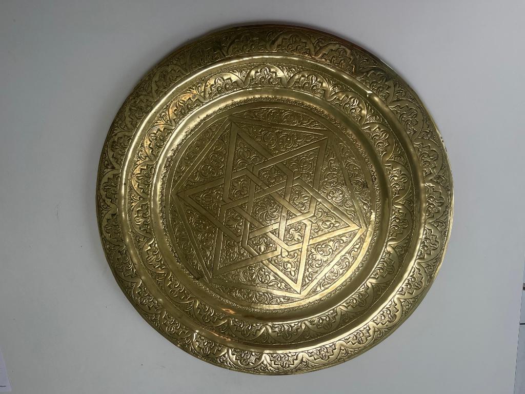 Marokkaans dienblad, Ophalen