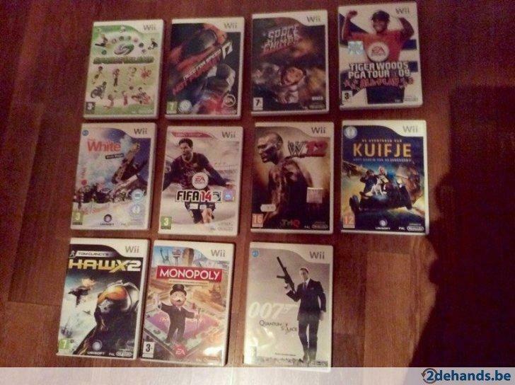 Diverse Wii spelletjes, Enlèvement, Utilisé