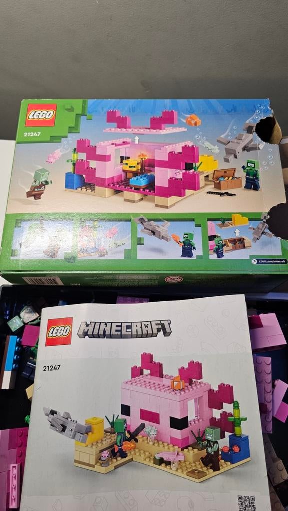 LEGO: minecraft 21247, Kinderen en Baby's, Ophalen of Verzenden