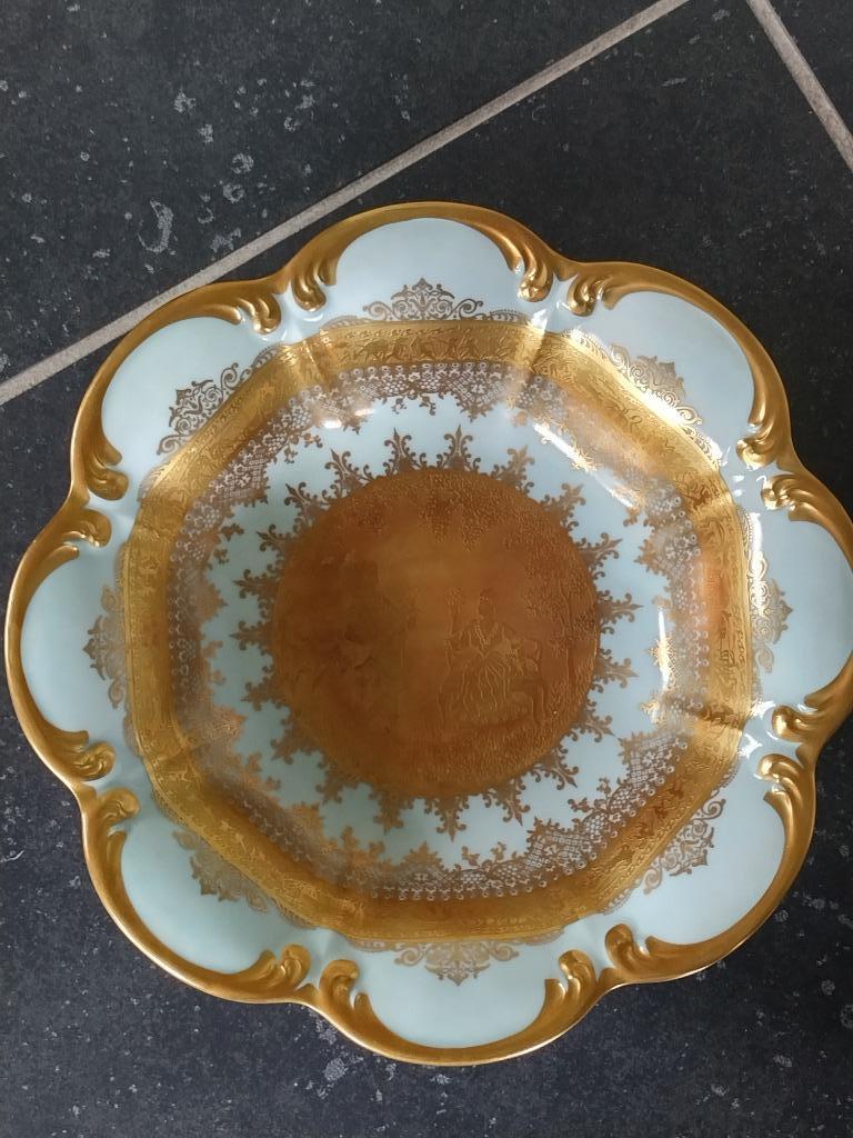 Assiette porcelaine DW Carlsbader, Enlèvement