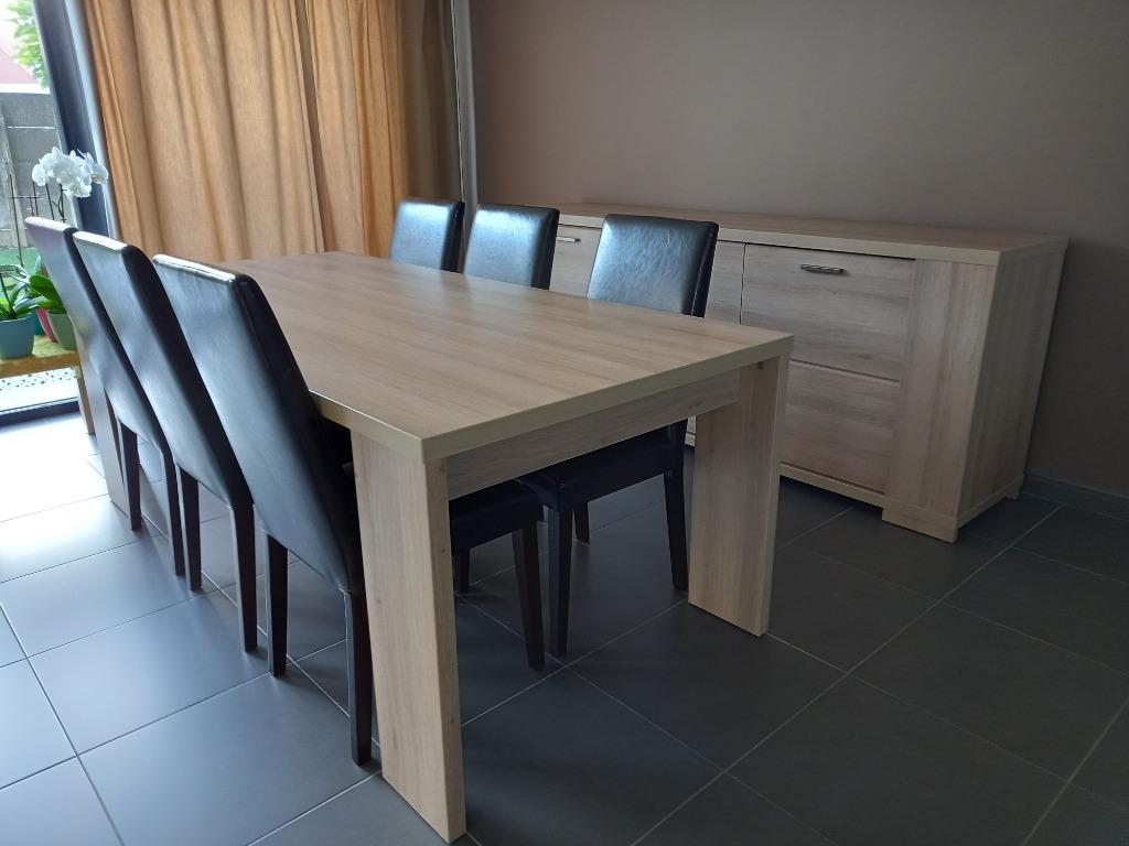 Eetplaats in zeer goede staat, Ophalen, Zo goed als nieuw, Minder dan 4 stoelen