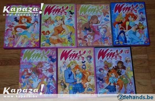 WINX DVD's verschillende afleveringen, Cd's en Dvd's, Verzenden, Zo goed als nieuw, Film