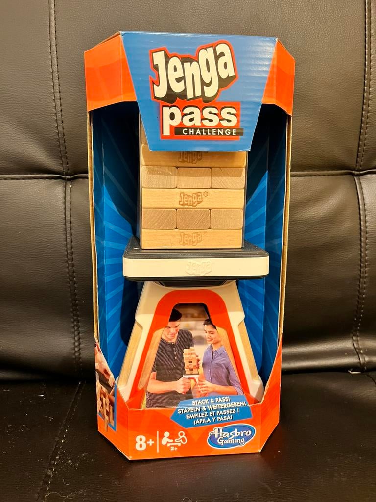 Jenga Pass gezelschapsspel, Enlèvement, Neuf, HASBRO