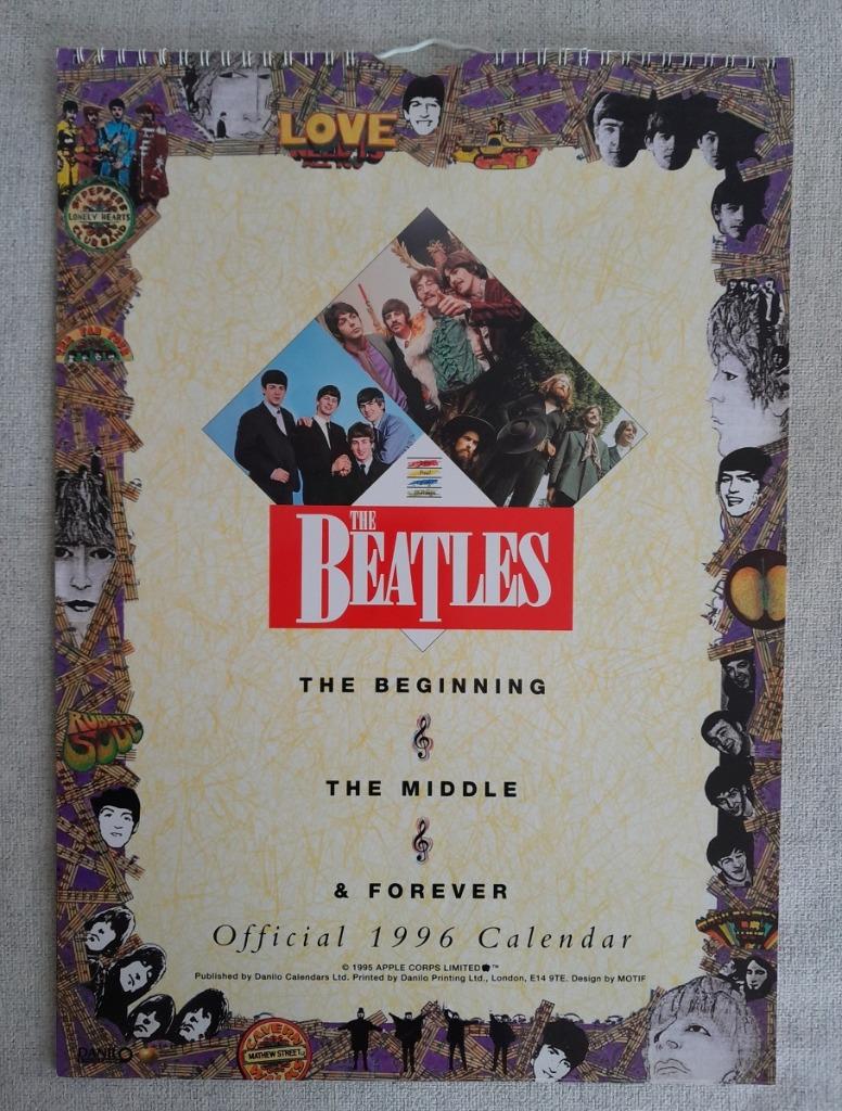 The Beatles officiële kalender 1996, Diversen, Kalenders, Ophalen of Verzenden