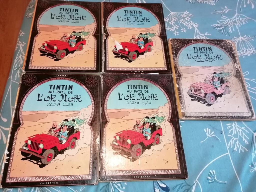 Kuifje in het land van zwart goud, Boeken, Stripverhalen, Gelezen, Ophalen of Verzenden