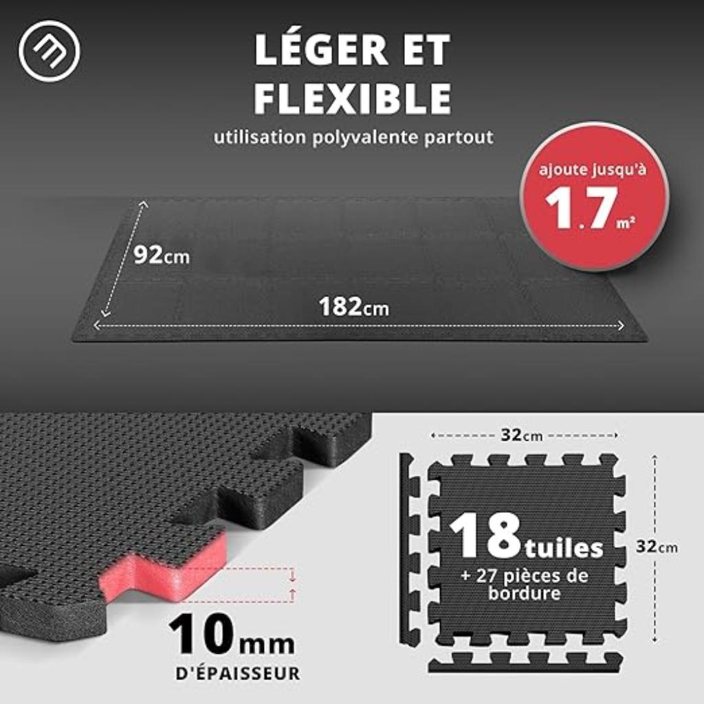 Tapis de sport pour studios de fitness | draps en mousse, Sports & Fitness, Équipement de fitness, Tapis de fitness, -, -, Envoi