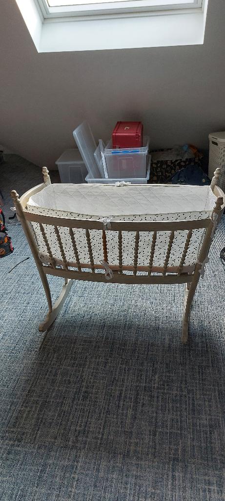 Wieg Wiegje Hout Baby, Kinderen en Baby's, Babywiegjes en Ledikanten, Ophalen, Gebruikt, Wieg