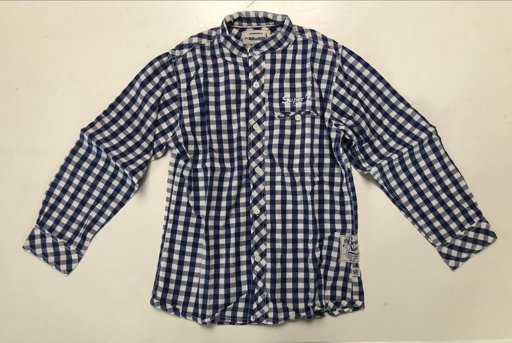 Chemise à carreaux Brian & Newphew 10 m 140, Enfants & Bébés, Garçon, Enlèvement ou Envoi, Chemise ou Chemisier, Utilisé