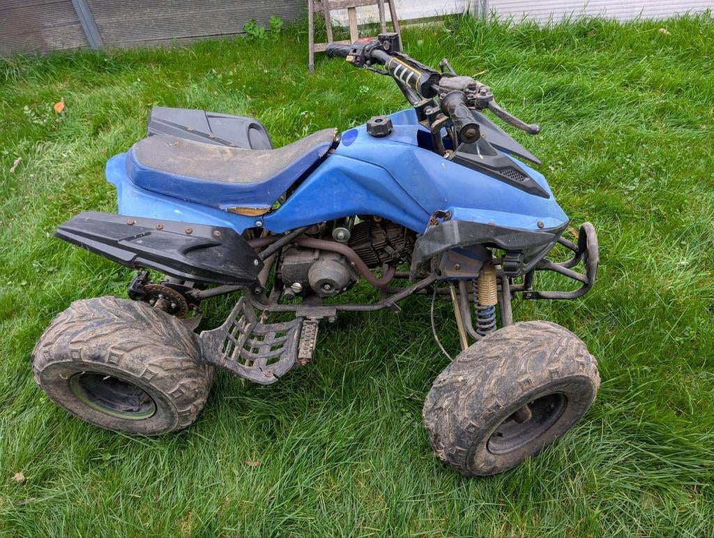 Kinderquad, Fietsen en Brommers, Minibikes, Midibikes en Pitbikes, Ophalen, Gebruikt, 125 cc