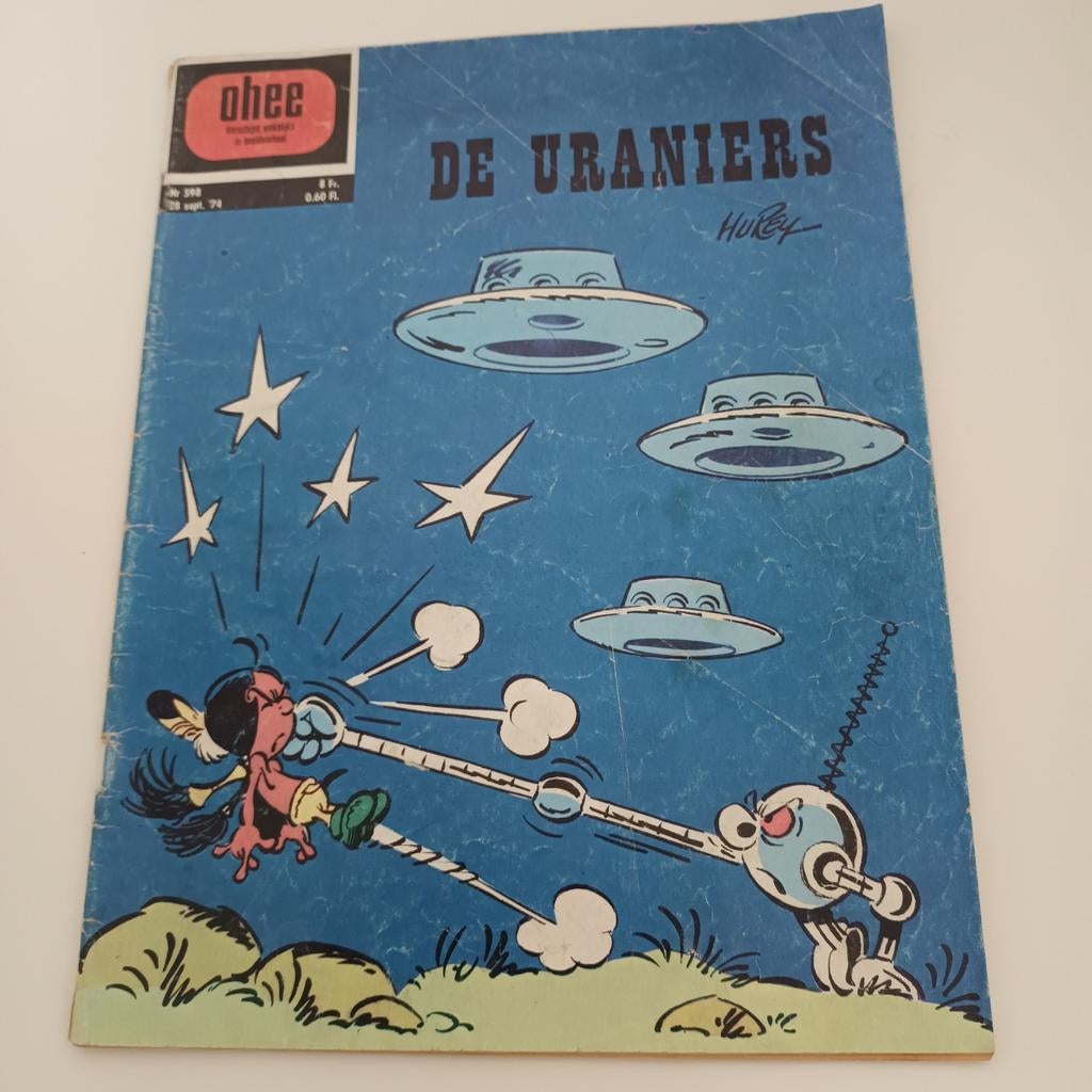 Ohee de Uraniers nr 598 sep 1974, Boeken, Ophalen of Verzenden, Gelezen
