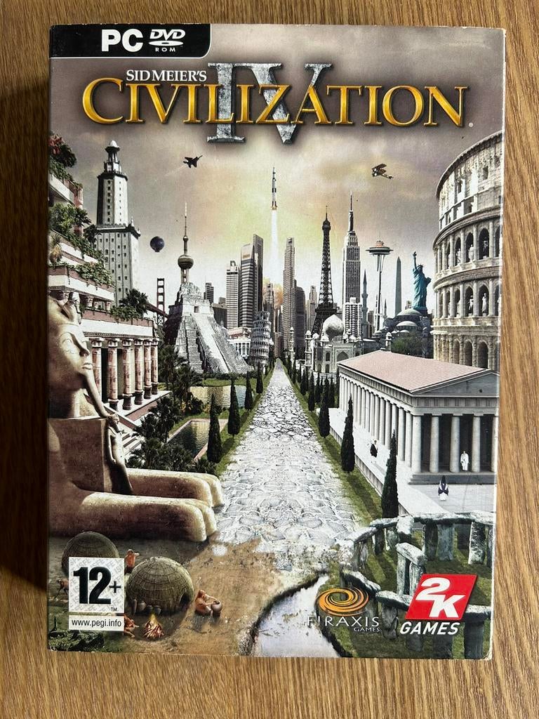 PC game Civilization IV, Ophalen of Verzenden, Zo goed als nieuw, Simulatie, Vanaf 12 jaar