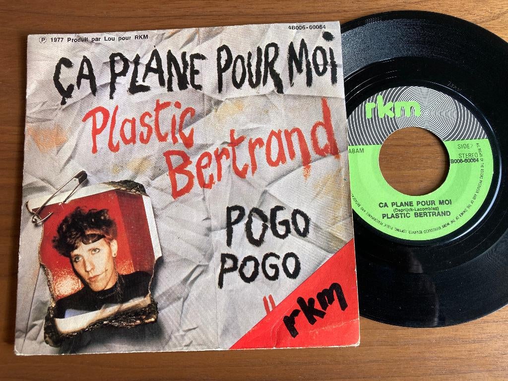Plastic Bertrand – Ça plane pour moi, Enlèvement ou Envoi, 7 pouces, Single
