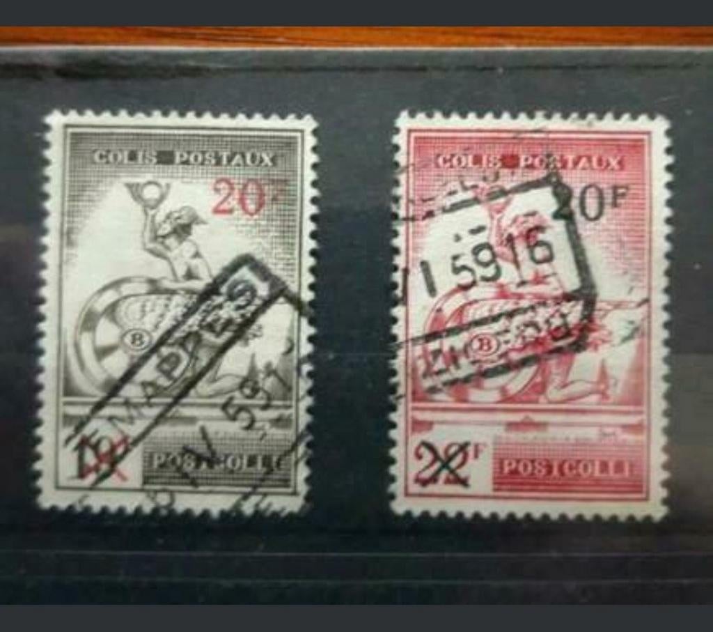 Te koop : spoorwegzegels TR364/365, Ophalen of Verzenden