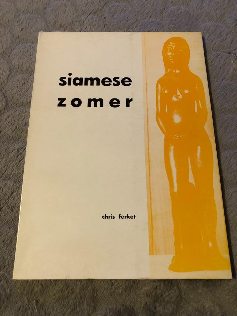Siamese zomer - Chris Ferket, Livres, Poèmes & Poésie, Comme neuf, Un auteur, Enlèvement ou Envoi