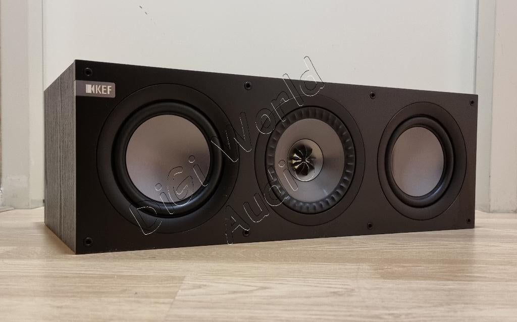 Haut-parleur KEF Q200C dans une élégante couleur Black Ash, Enlèvement ou Envoi, Comme neuf, 120 watts ou plus, Haut-parleur central