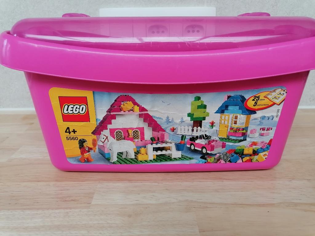 Lego 5560 'Large Pink Brick Box', Enlèvement ou Envoi, Comme neuf, Ensemble complet, Lego