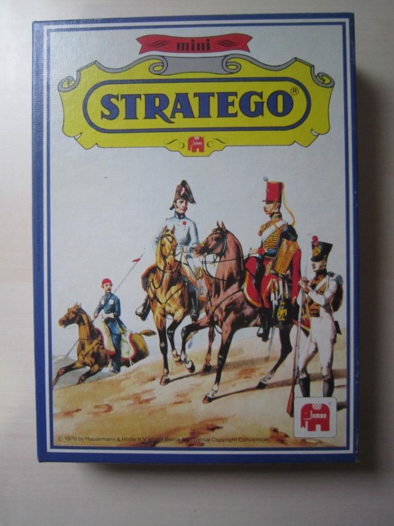 STRATEGO - BORDSPEL MINI-VERSIE, Hobby en Vrije tijd, Jumbo, Een of twee spelers, Ophalen of Verzenden, Zo goed als nieuw