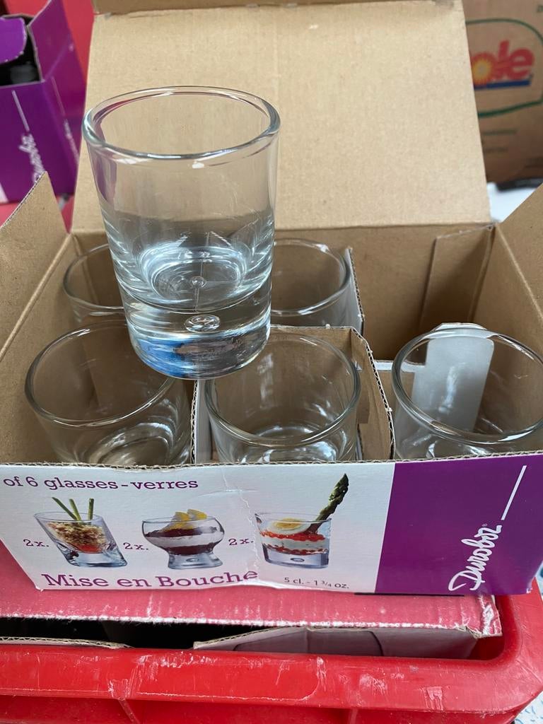 Amuse glaasjes, Ophalen, Nieuw, Overige typen