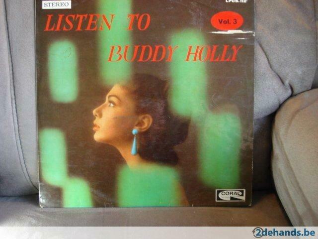 vinyl - lp - buddy holly : listen to vol. 3, Enlèvement ou Envoi