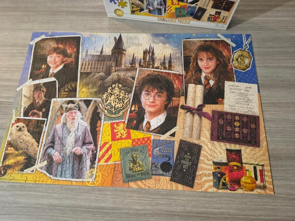 Puzzel Harry Potter, Hobby en Vrije tijd, Ophalen of Verzenden, Minder dan 500 stukjes, Gebruikt, Legpuzzel