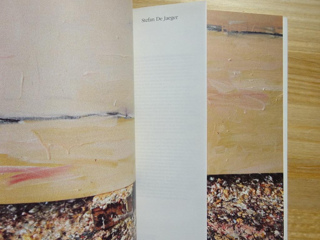 Stefan De Jaeger, 1991, Galerie Eric Van de Weghe, Bruxelles, Ophalen of Verzenden, Zo goed als nieuw, Schilder- en Tekenkunst