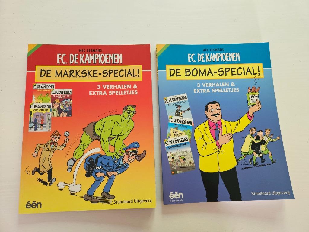 Fc De kampioenen specials, Meerdere stripboeken, Ophalen, Zo goed als nieuw, Hec Leemans (FC De Kampioenen)