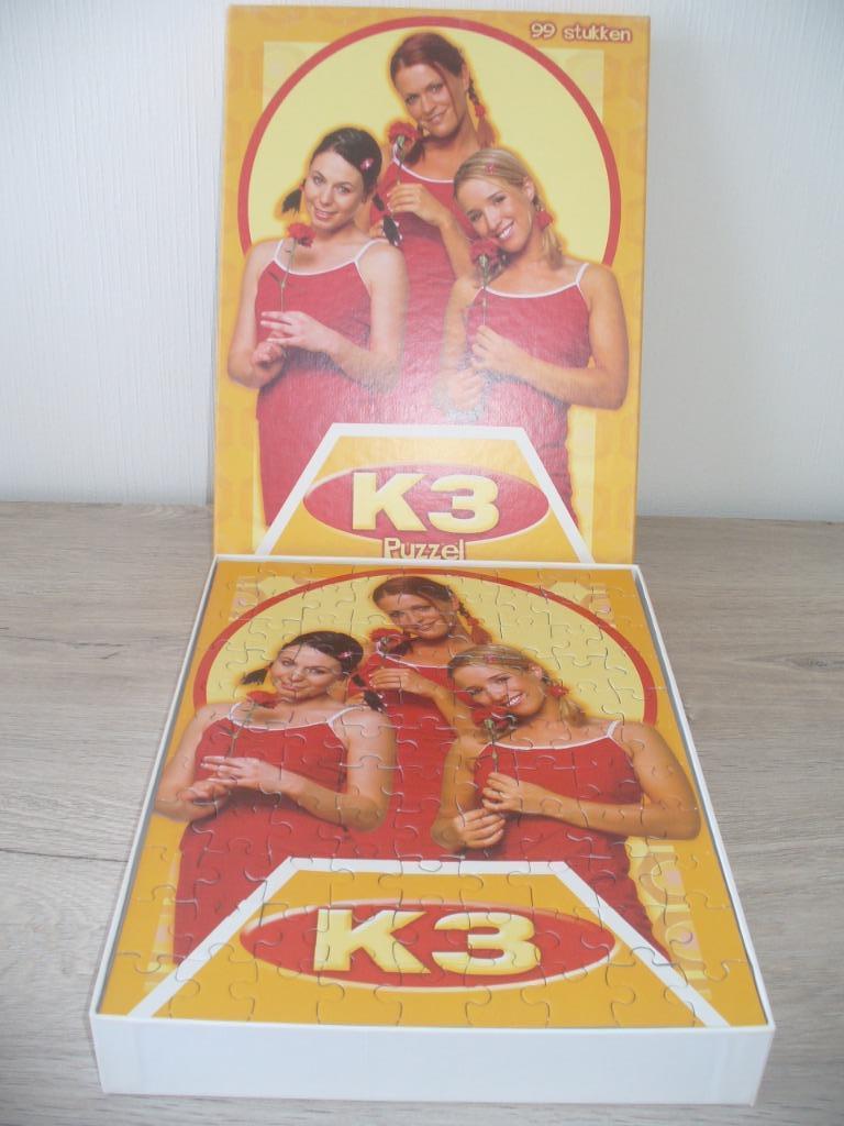 Puzzel K3 99 stukjes, Ophalen of Verzenden, Zo goed als nieuw