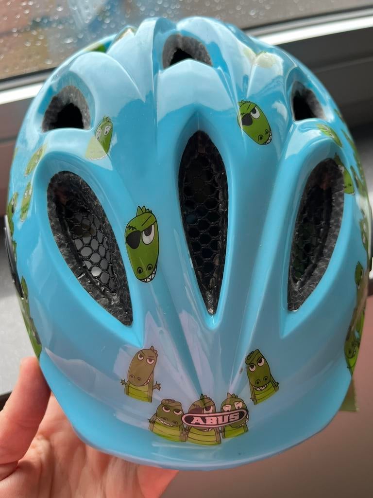 Abus fietshelm, Ophalen, Zo goed als nieuw, Jongen of Meisje, ABUS