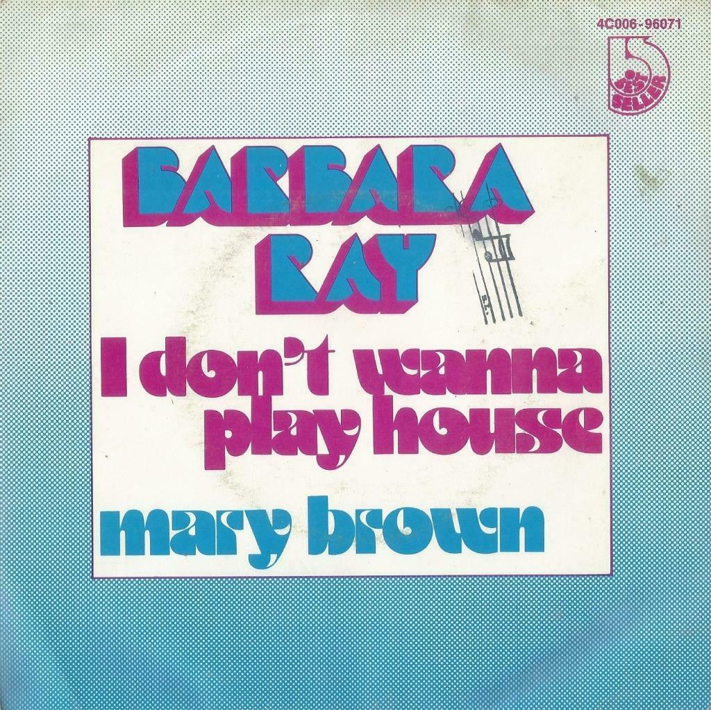 Barbara Ray – I don’t wanna play house / Mary Brown – Single, Ophalen of Verzenden, Pop