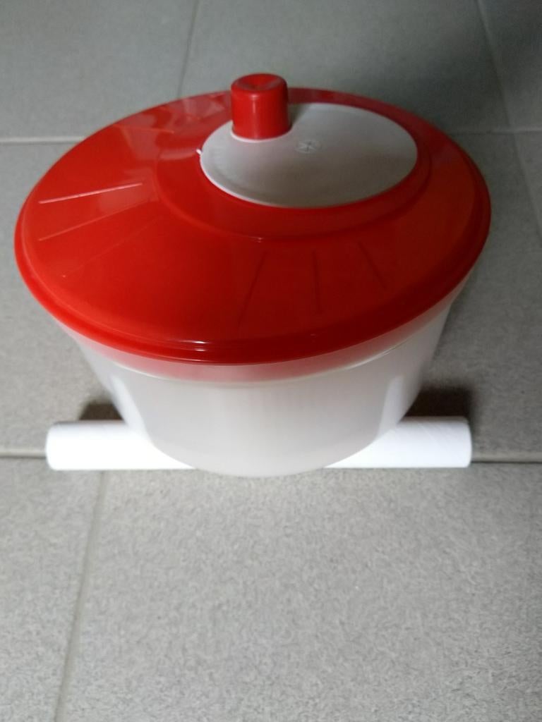 Slazwierder, witte pot met rood deksel, nieuw, Huis en Inrichting, Keuken | Keukenbenodigdheden, Ophalen, Nieuw