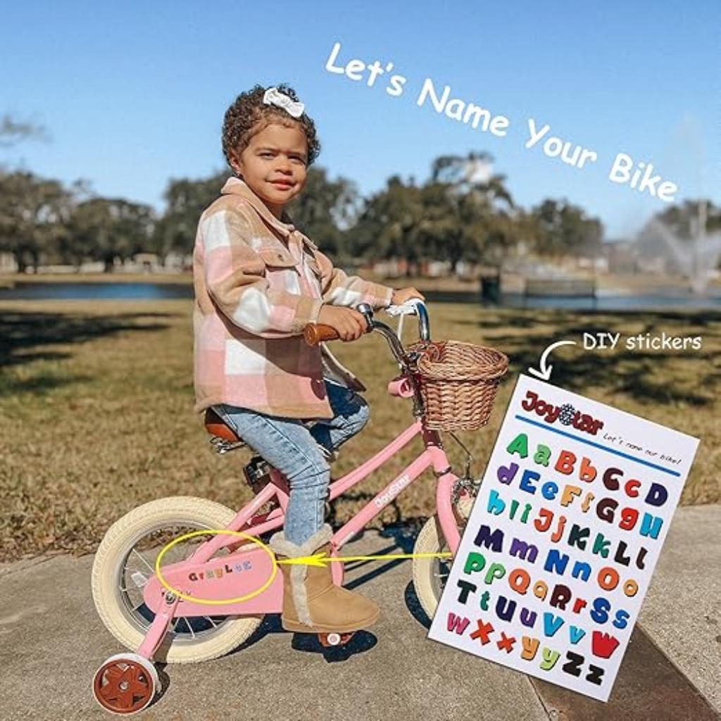 JOYSTAR Kinderfiets voor meisjes SNELLE GRATIS LEVERING, Fietsen en Brommers, Verzenden, Nieuw, 14 inch of minder, Handrem